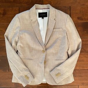 Light tan blazer size 2